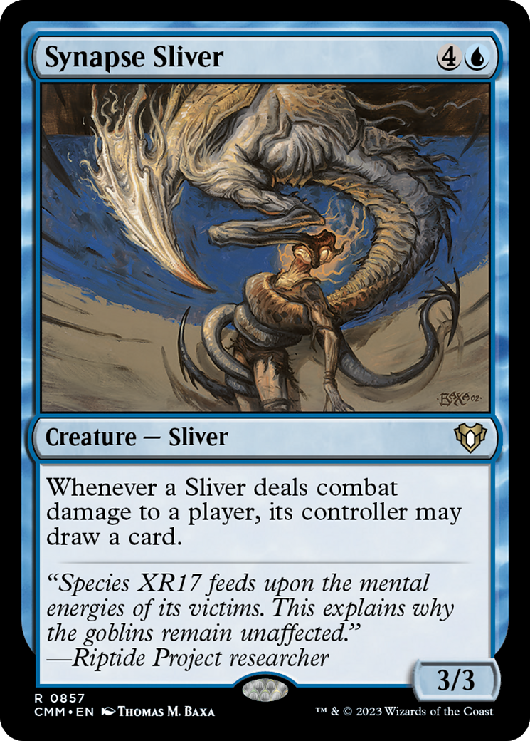 Synapse Sliver (857) - Commander Masters