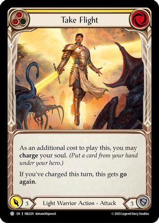 Take Flight (Yellow) (SBL029) - Silver Age