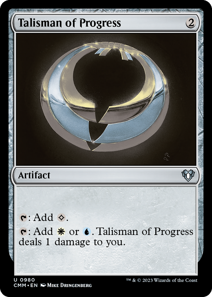 Talisman of Progress (980) - Commander Masters