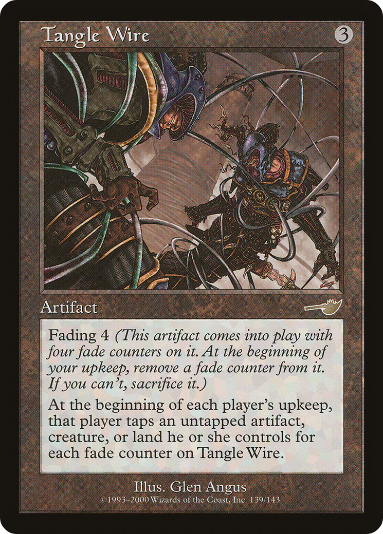 Tangle Wire (139) Foil - Nemesis