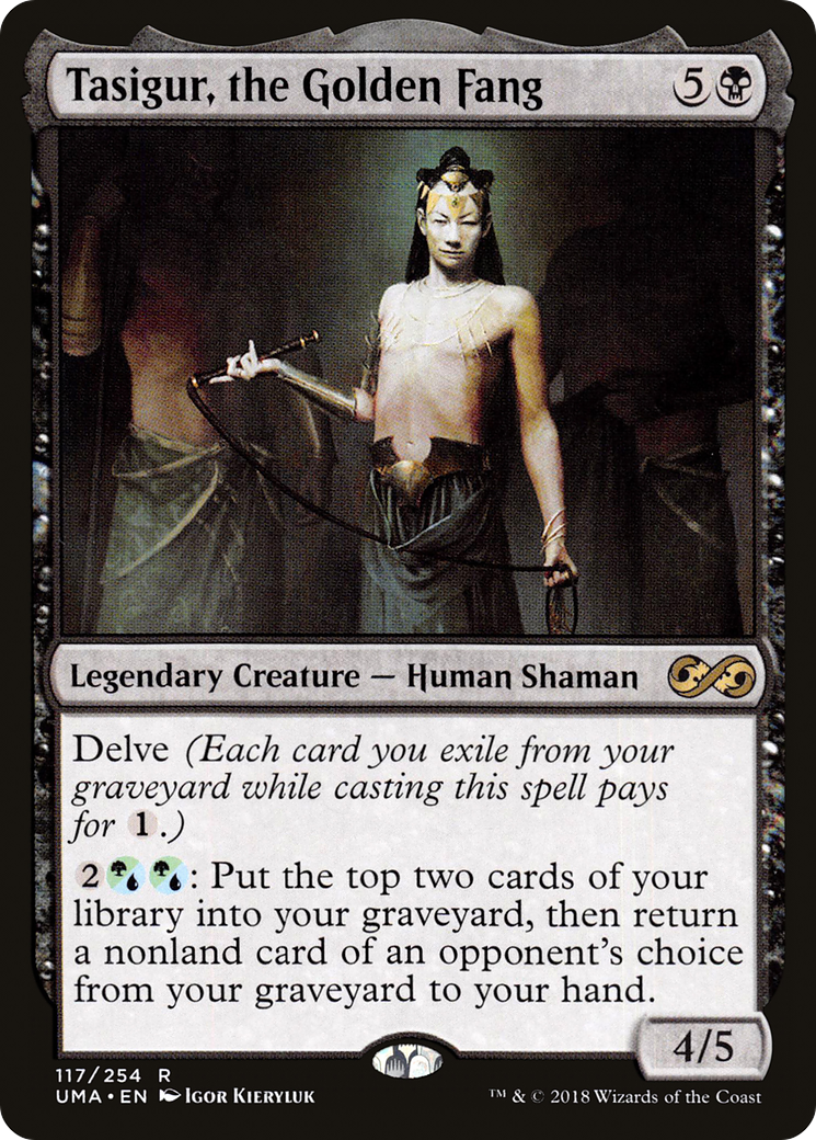 Tasigur, the Golden Fang (117) - Ultimate Masters Foil