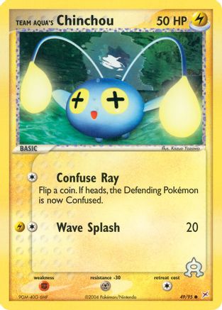 Team Aqua's Chinchou (49) - Team Magma vs Team Aqua