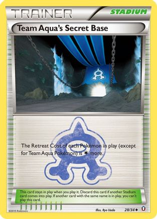 Team Aqua's Secret Base (28) - Double Crisis