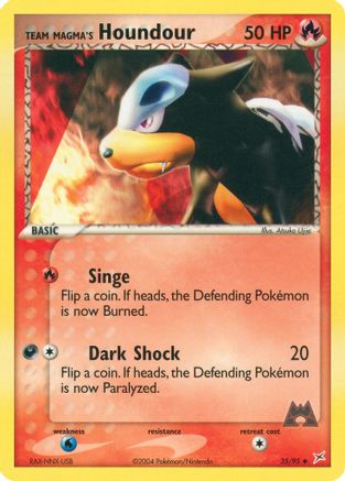Team Magma's Houndour (35) - Team Magma vs Team Aqua