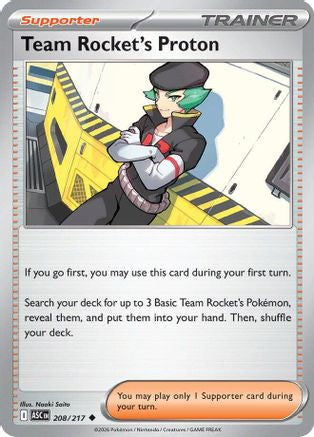 Team Rocket's Proton (208) - Ascended Heroes