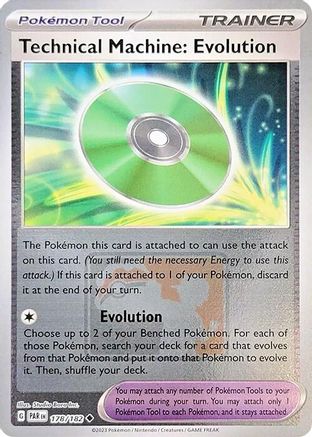 Technical Machine: Evolution (League Promo) (178) Reverse Holofoil - Paradox Rift