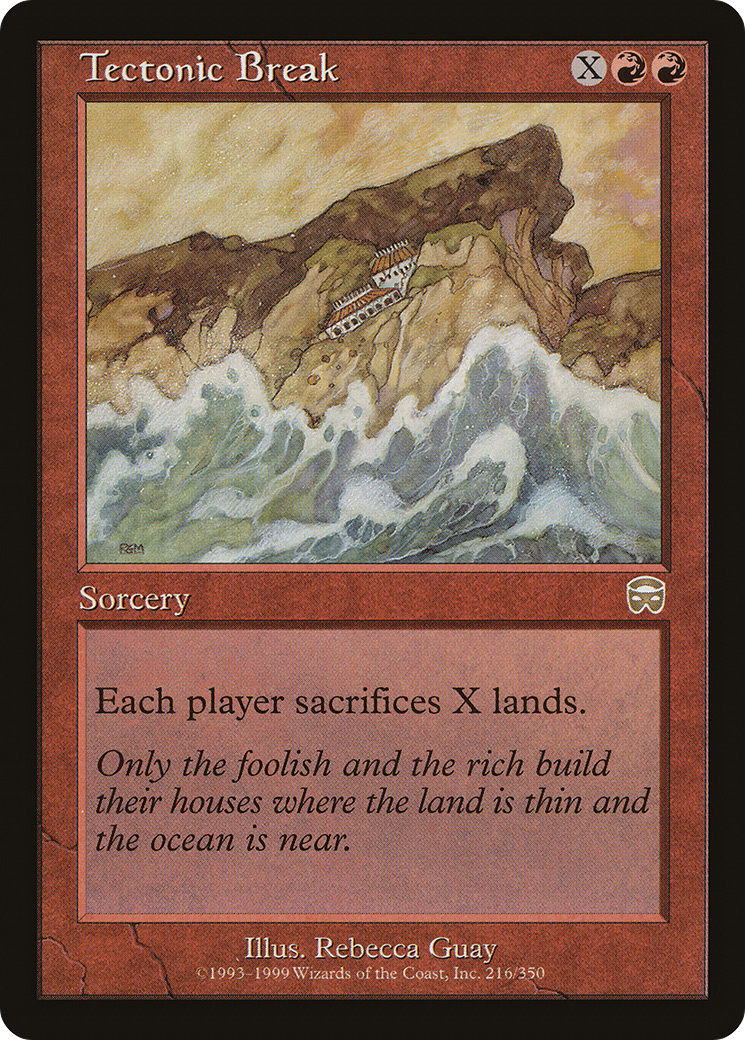 Tectonic Break (216) - Mercadian Masques