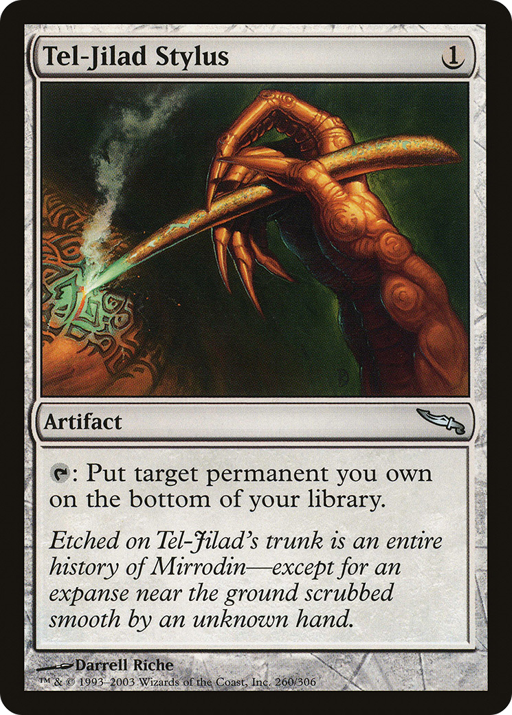 Tel-Jilad Stylus (260) Foil - Mirrodin