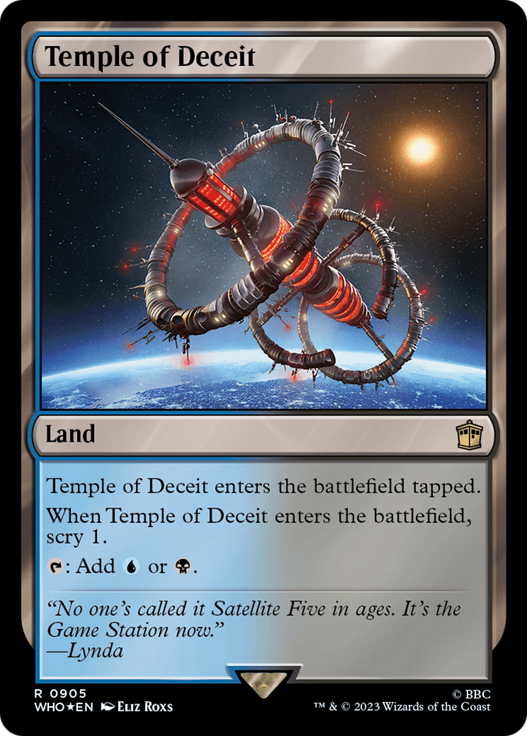 Temple of Deceit (905) Surge Foil - Doctor Who