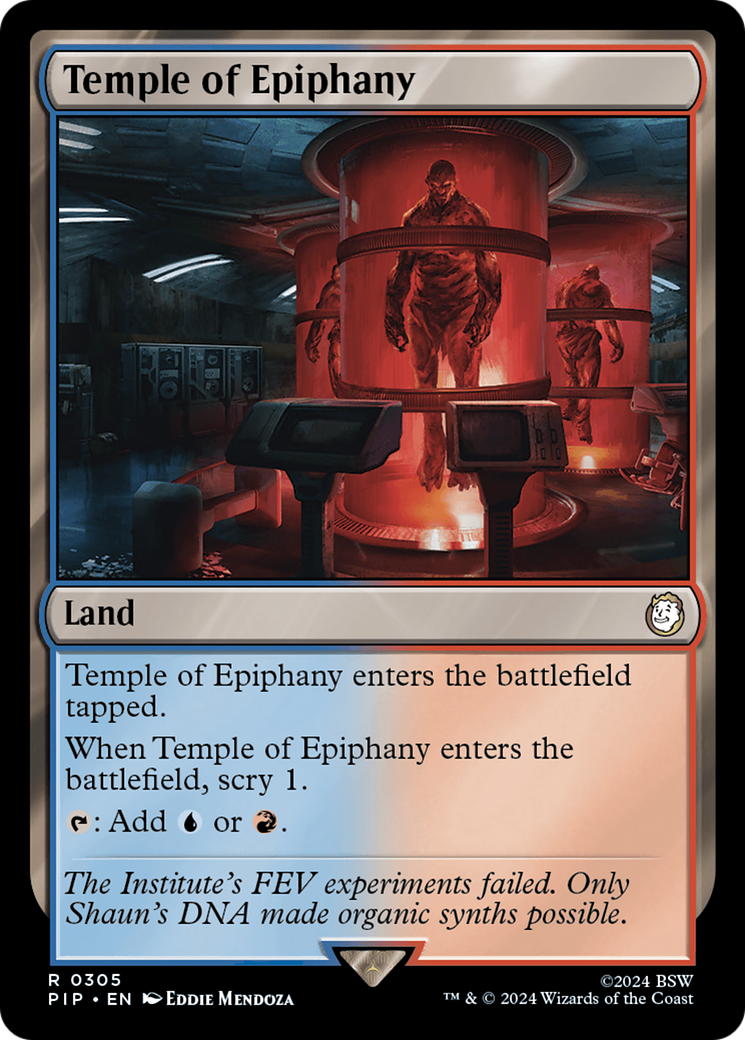 Temple of Epiphany (305) Foil - Fallout