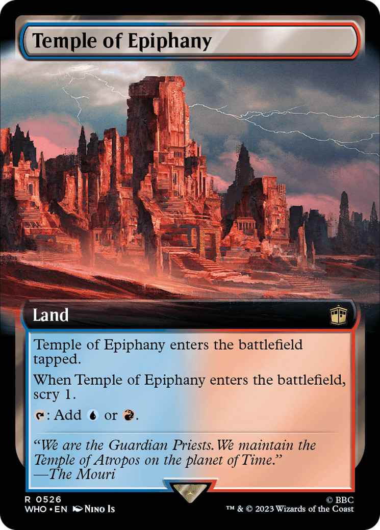 Temple of Epiphany (Extended Art) (526) Foil - Doctor Who