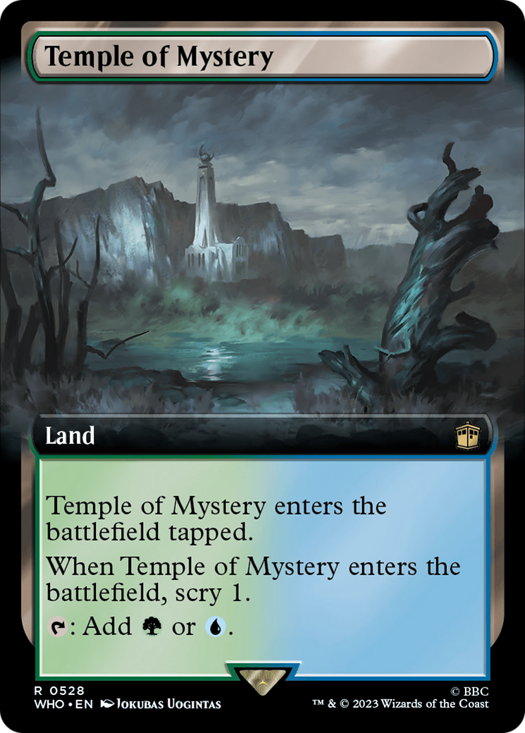 Temple of Mystery (Extended Art) (528) Foil - Doctor Who