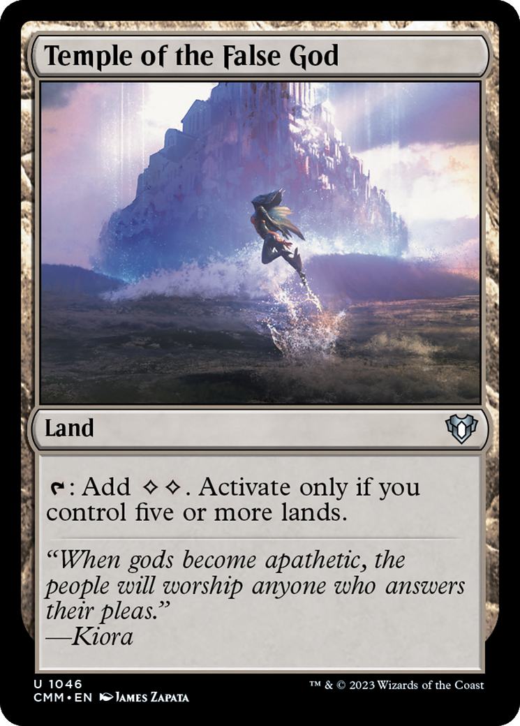 Temple of the False God (1046) - Commander Masters