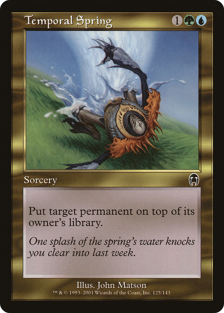 Temporal Spring (125) Foil - Apocalypse
