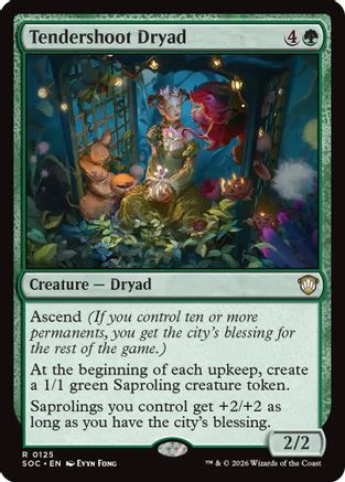 Tendershoot Dryad (125) - Commander: Secrets of Strixhaven