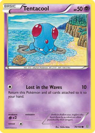 Tentacool (70) Reverse Holofoil - Primal Clash