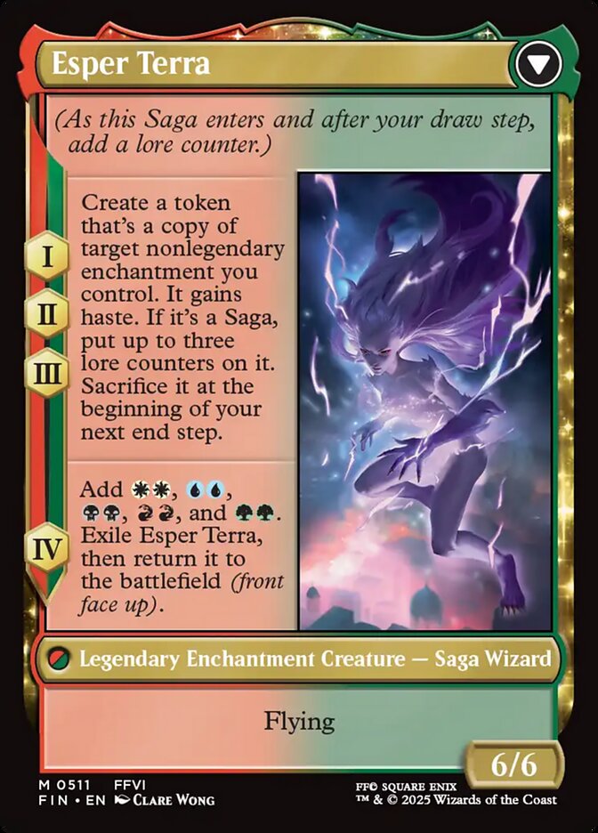 Terra, Magical Adept // Esper Terra (Extended Art) (511) - FINAL FANTASY
