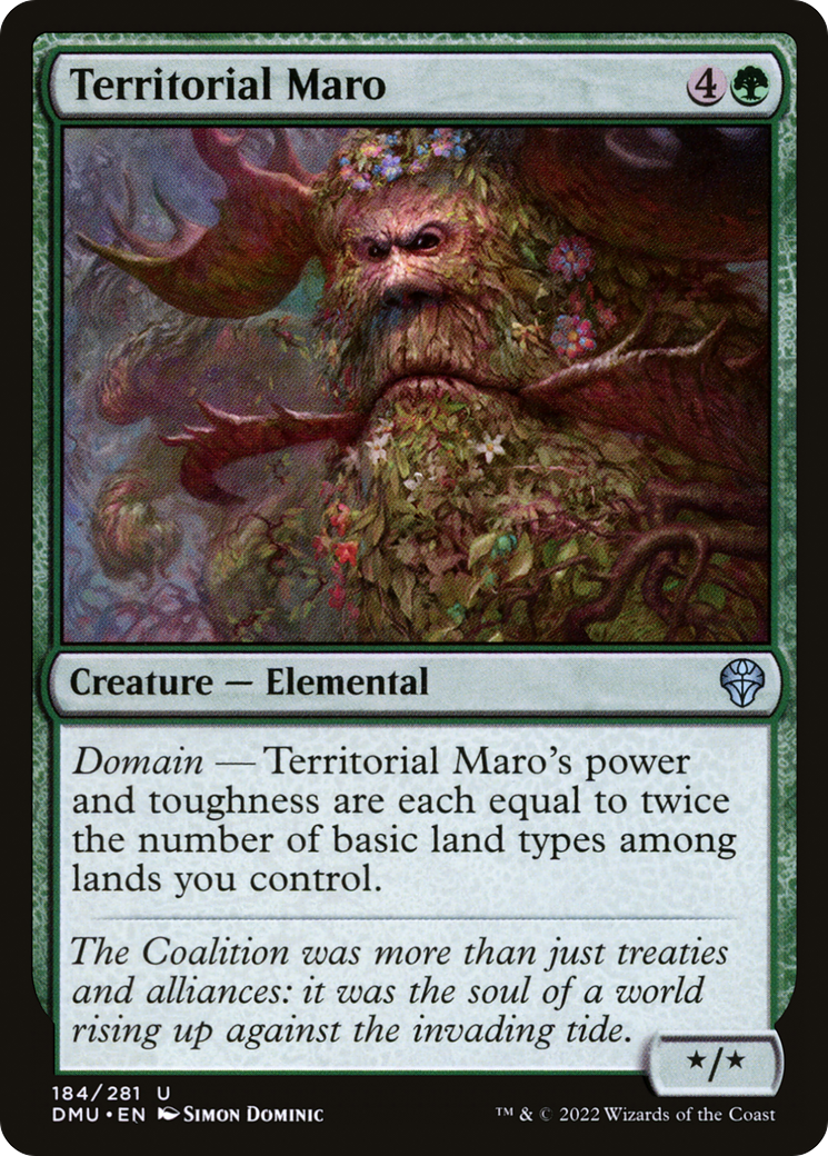 Territorial Maro (184) - Dominaria United Foil