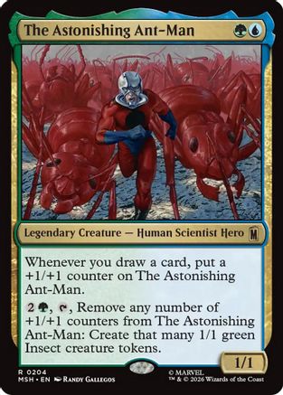 The Astonishing Ant-Man (204) Foil - Marvel Super Heroes