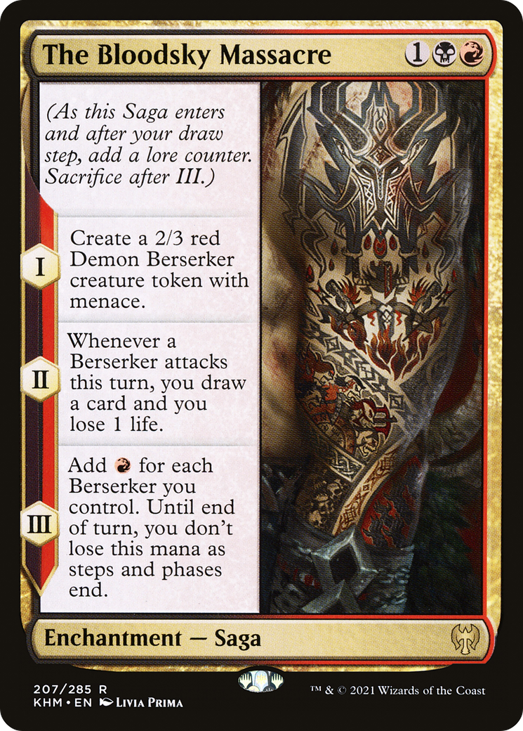 The Bloodsky Massacre (207) - Kaldheim Foil