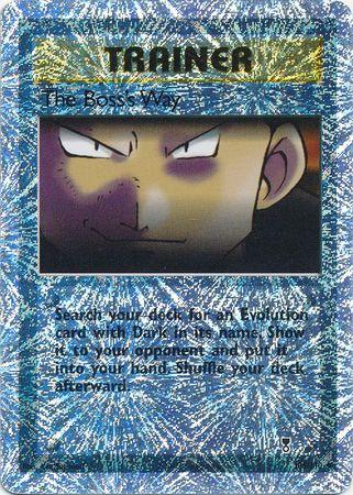 The Boss's Way (105) Reverse Holofoil - Legendary Collection