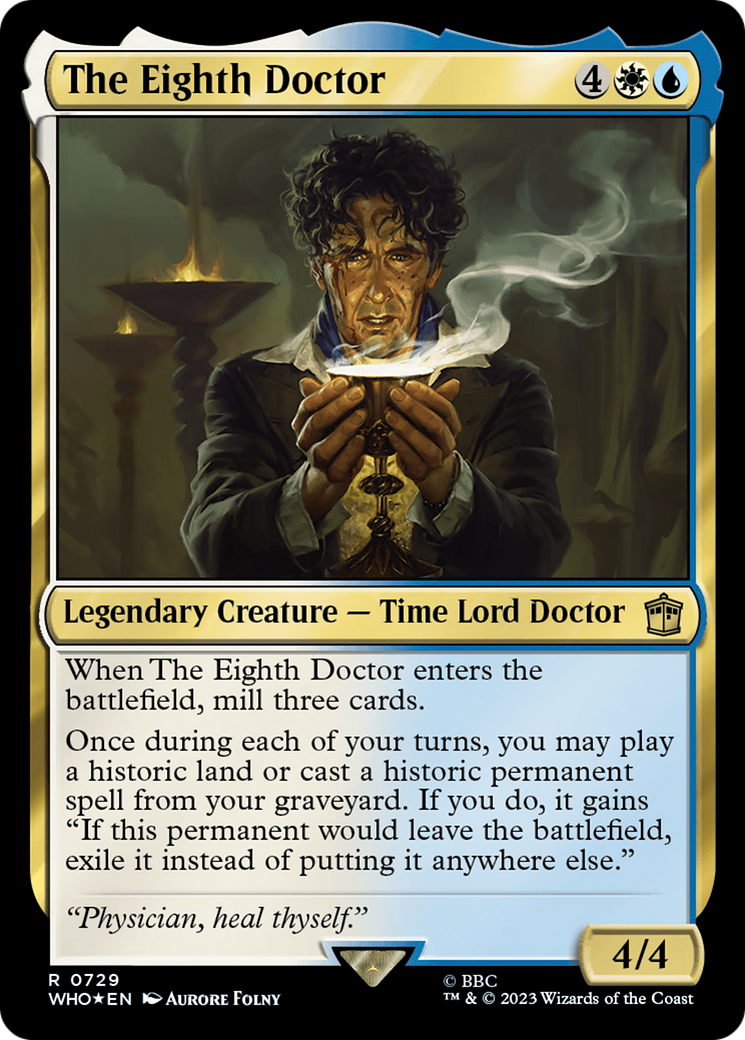 The Eighth Doctor (729) Surge Foil - Doctor Who