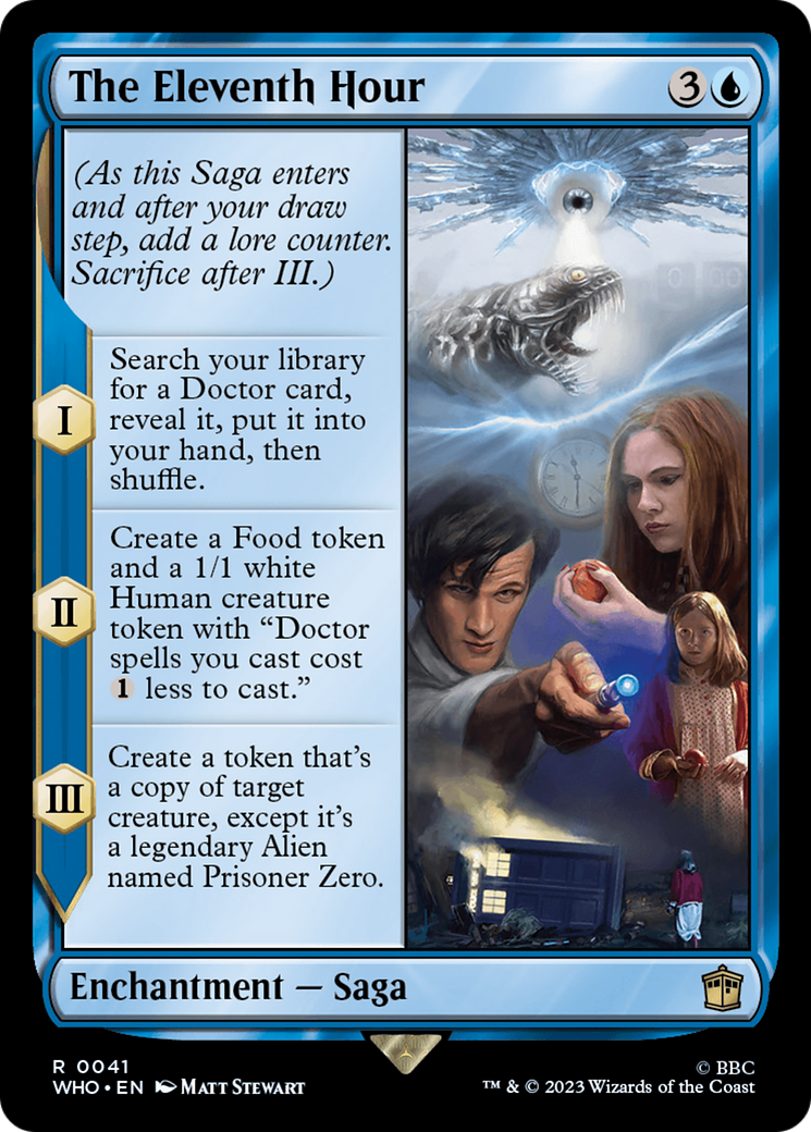 The Eleventh Hour (041) Foil - Doctor Who