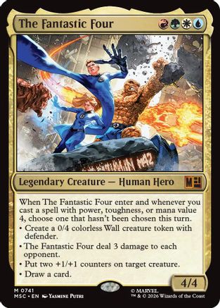 The Fantastic Four (741) - Commander: Marvel Super Heroes