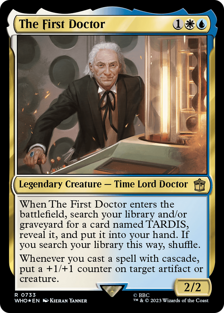 The First Doctor (733) Surge Foil - Doctor Who