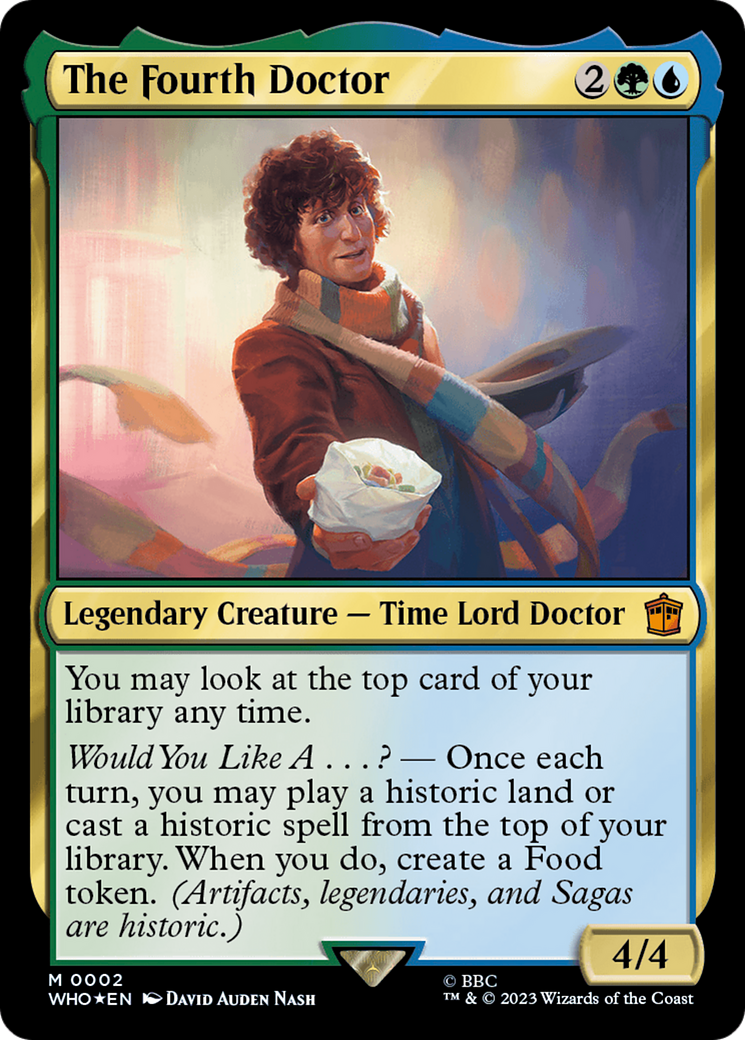 The Fourth Doctor (002) Foil - Doctor Who