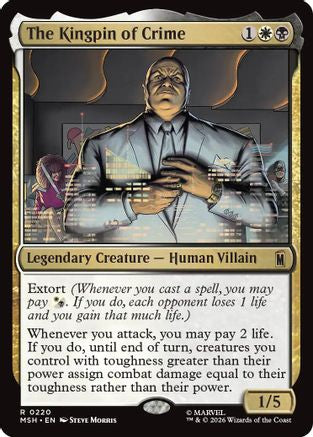 The Kingpin of Crime (220) Foil - Marvel Super Heroes