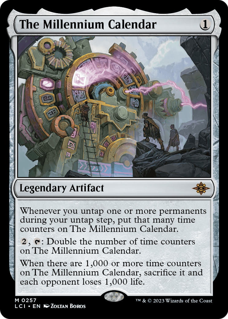 The Millennium Calendar (257) Foil - The Lost Caverns of Ixalan