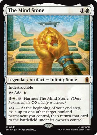 The Mind Stone (021) Foil - Marvel Super Heroes