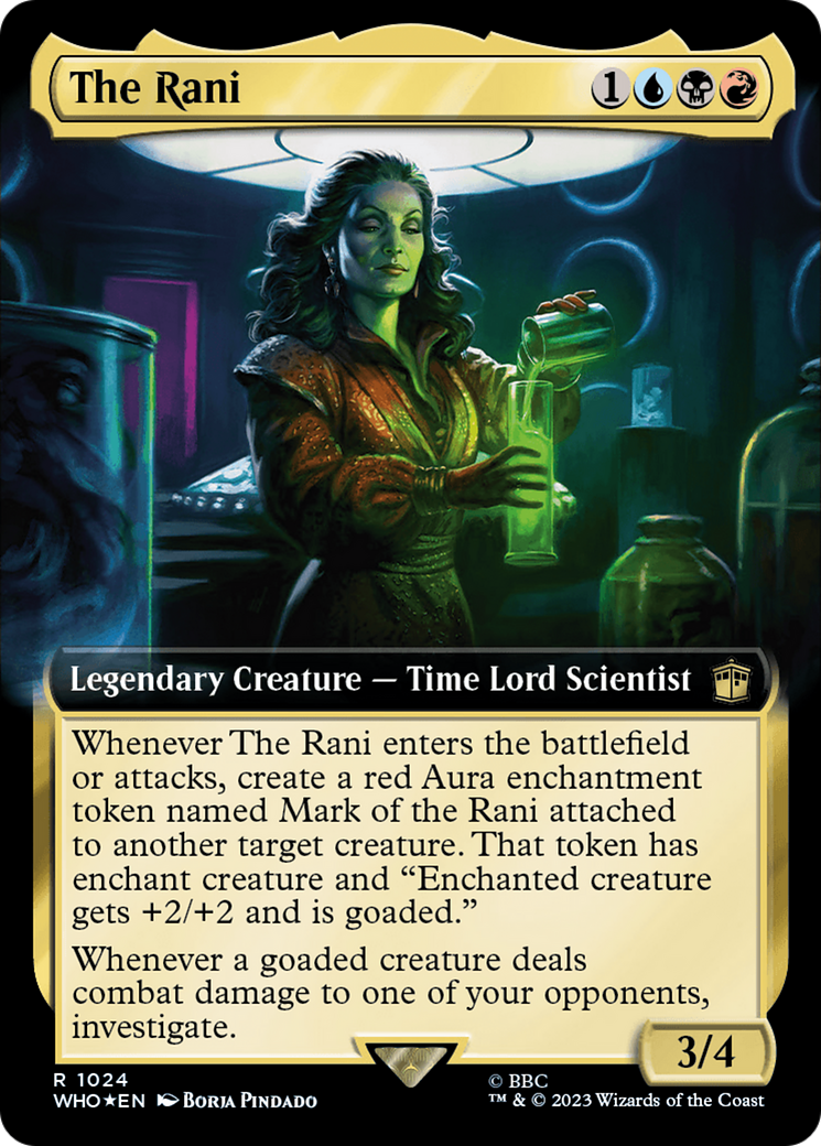 The Rani (Extended Art) (1024) Surge Foil - Doctor Who