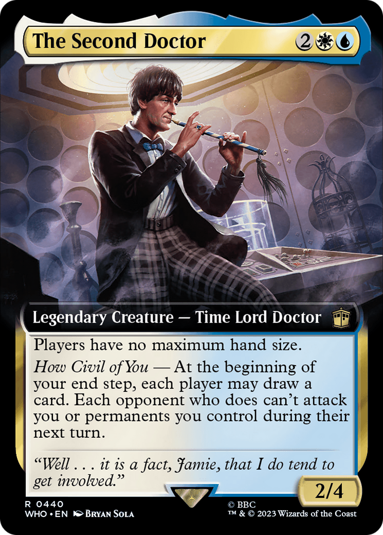 The Second Doctor (Extended Art) (440) - Doctor Who