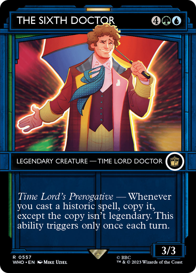 The Sixth Doctor (Showcase) (557) - Doctor Who