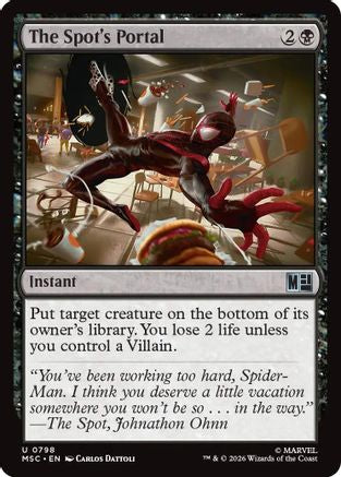 The Spot's Portal (798) Foil - Commander: Marvel Super Heroes