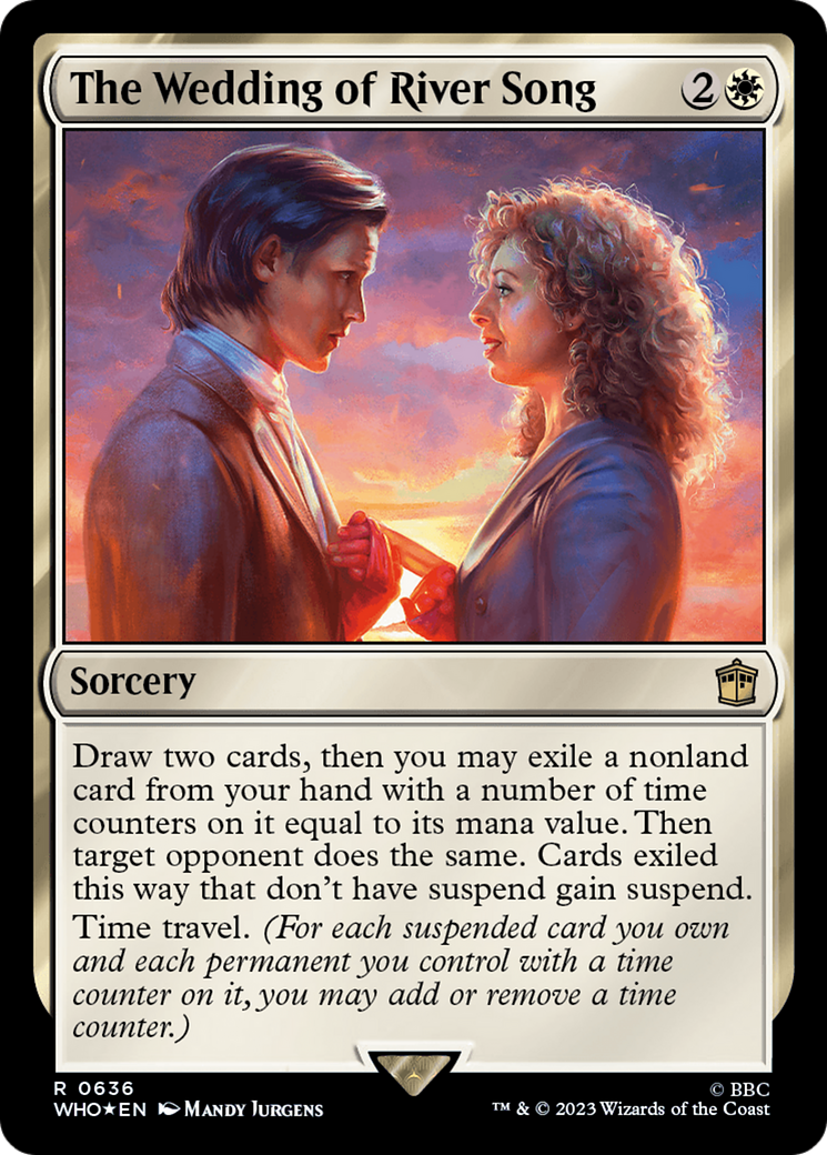 The Wedding of River Song (636) Surge Foil - Doctor Who
