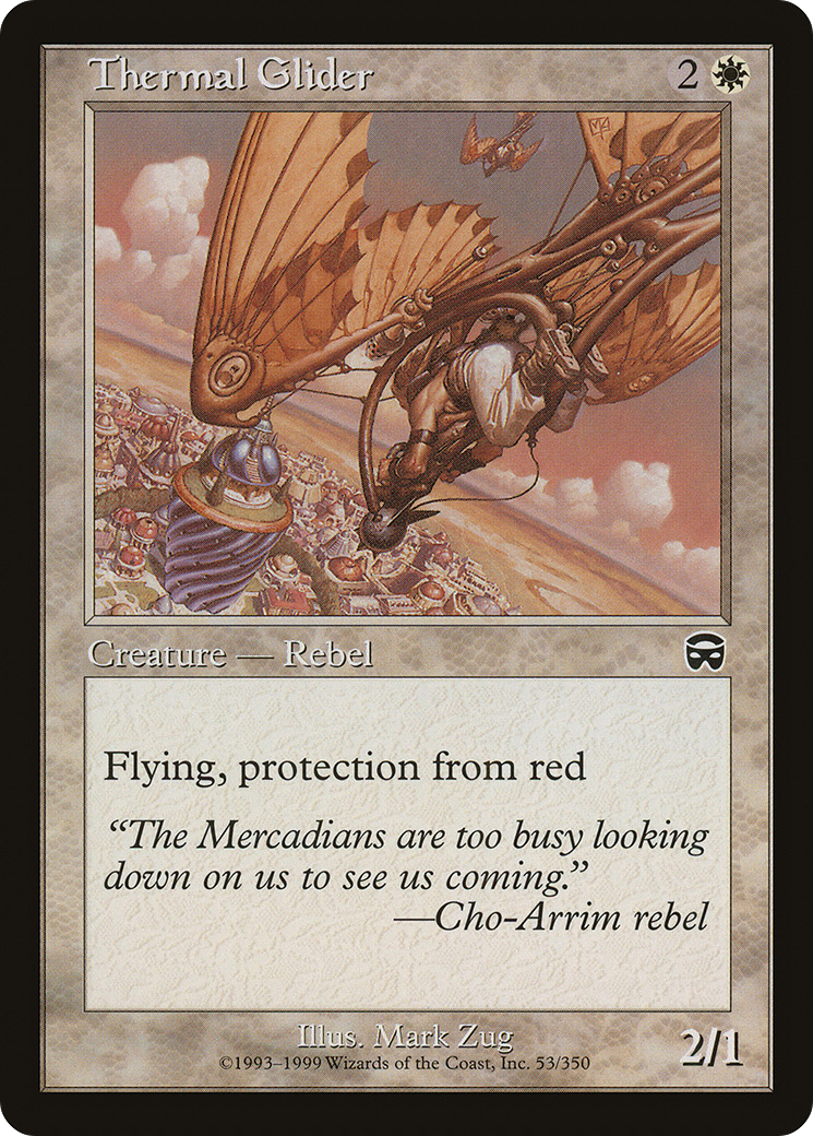 Thermal Glider (053) Foil - Mercadian Masques