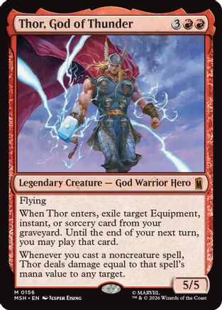 Thor, God of Thunder (156) - Marvel Super Heroes