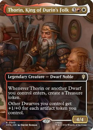 Thorin, King of Durin's Folk (Scene Borderless) (003) - The Hobbit: Eternal-Legal