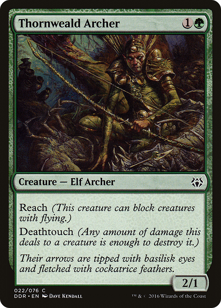 Thornweald Archer (022) - Duel Decks: Nissa vs. Ob Nixilis