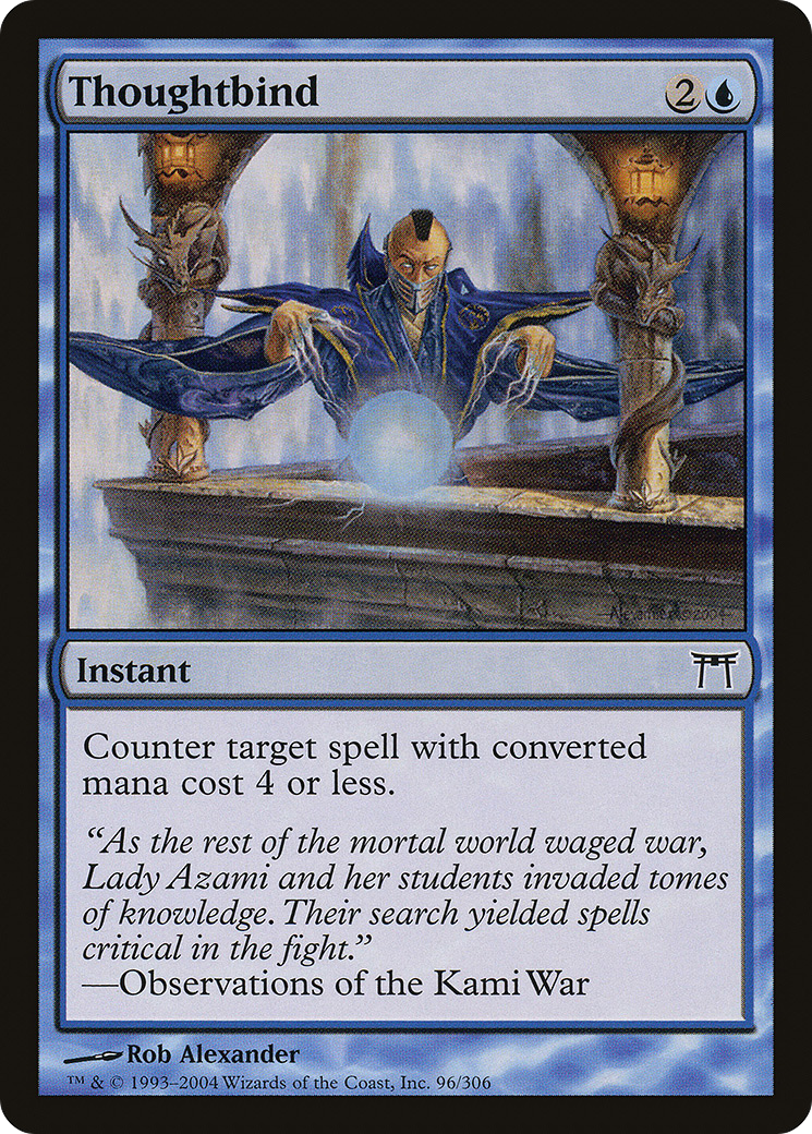 Thoughtbind (096) Foil - Champions of Kamigawa