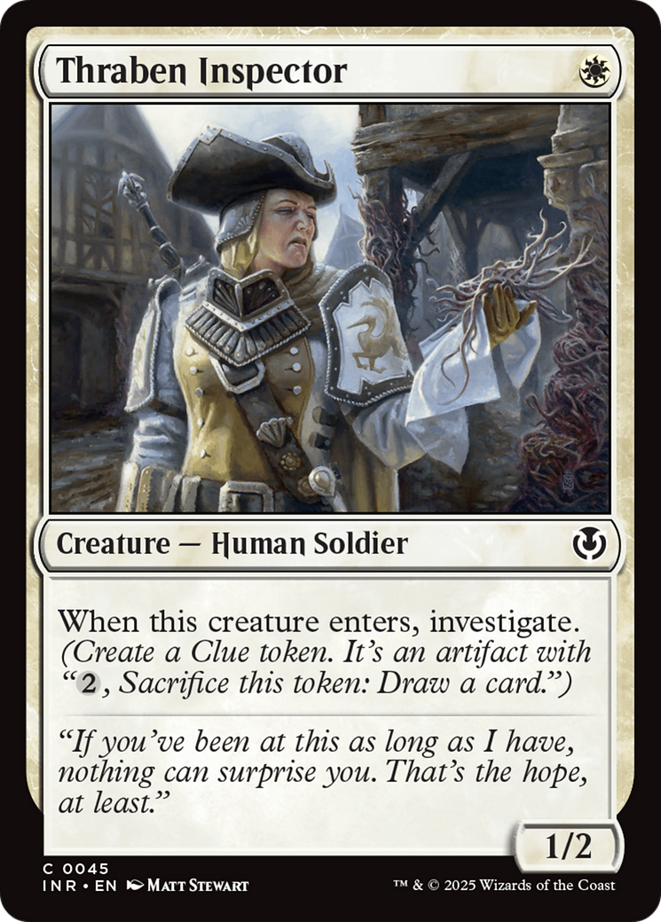 Thraben Inspector (045) Foil - Innistrad Remastered