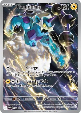Thundurus (209) Holofoil - Black Star Promos