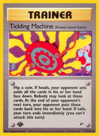 Tickling Machine (119) (1st Edition) - Gym Heroes
