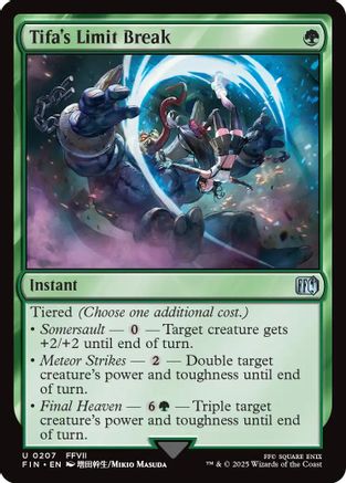 Tifa's Limit Break (207) Foil - FINAL FANTASY