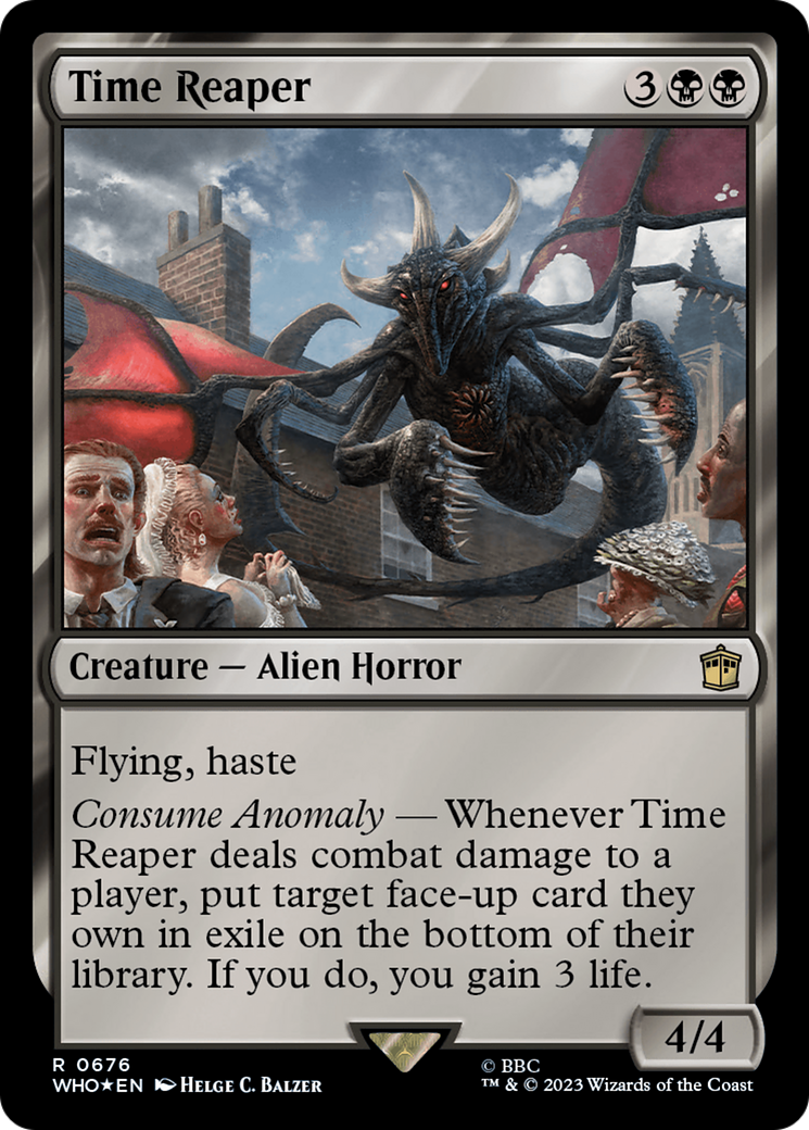 Time Reaper (676) Surge Foil - Doctor Who