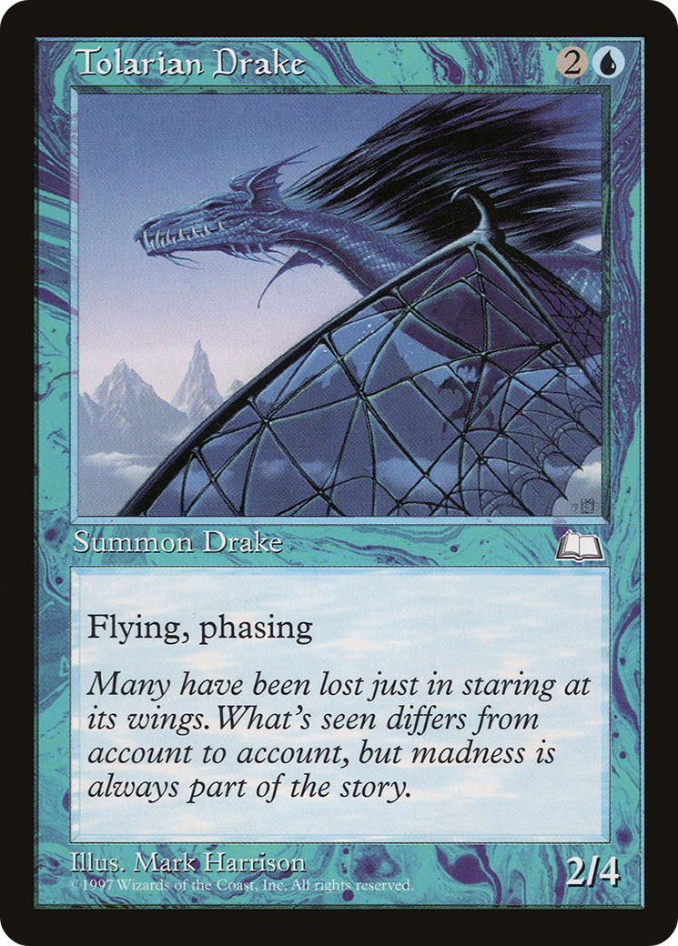 Tolarian Drake - Weatherlight