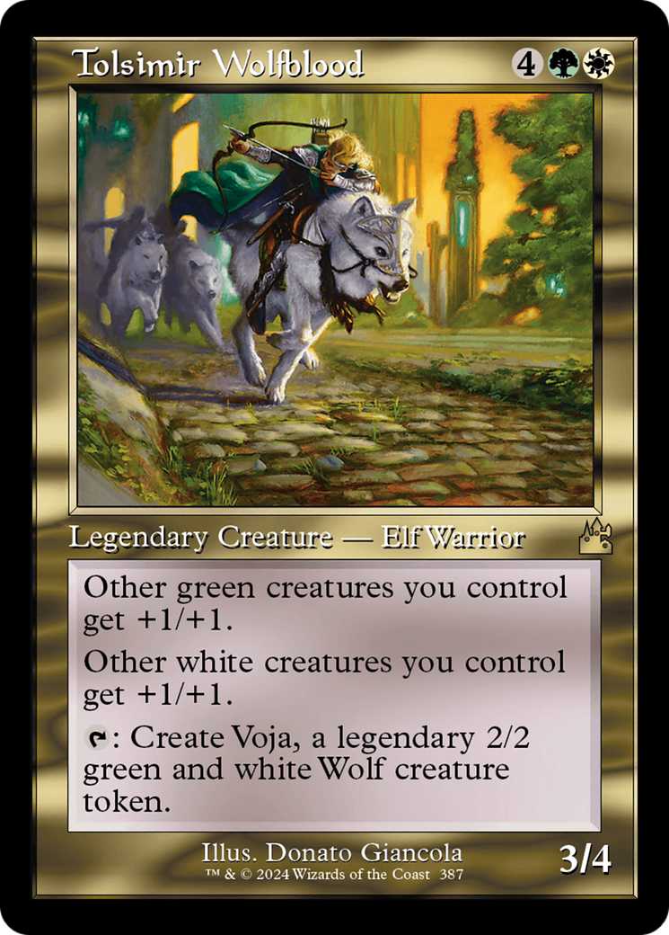 Tolsimir Wolfblood (Retro) (387) - Ravnica Remastered